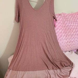 Mauve 2 layer boutique dress